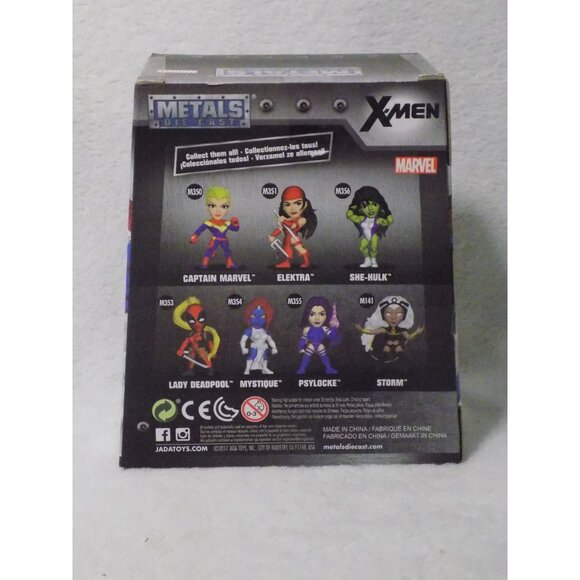 Jada Toys Die-Cast Mystique 4" Inch X-Men Marvel Comics New M354-Collectable - Picture 2 of 3